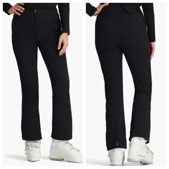 Obermeyer Cloud Nine Insulated Snow Ski Pants in Black - Picture 1 of 10